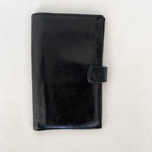 Buxton Cowhide Black Wallet